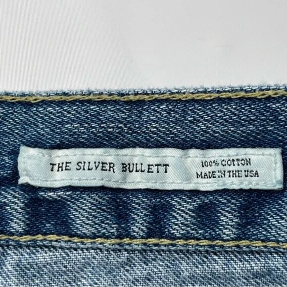 Eve Denim Silver Bullet Jeans Button Fly Medium Wash, Size 25 - Picture 5 of 11